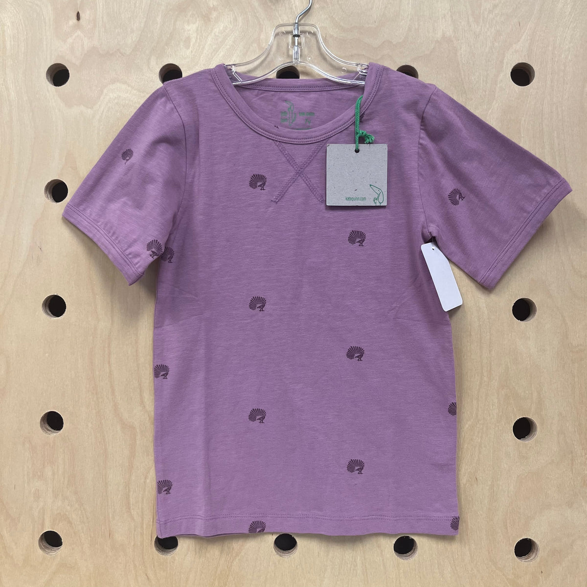 Purple Peacock Tee NEW!