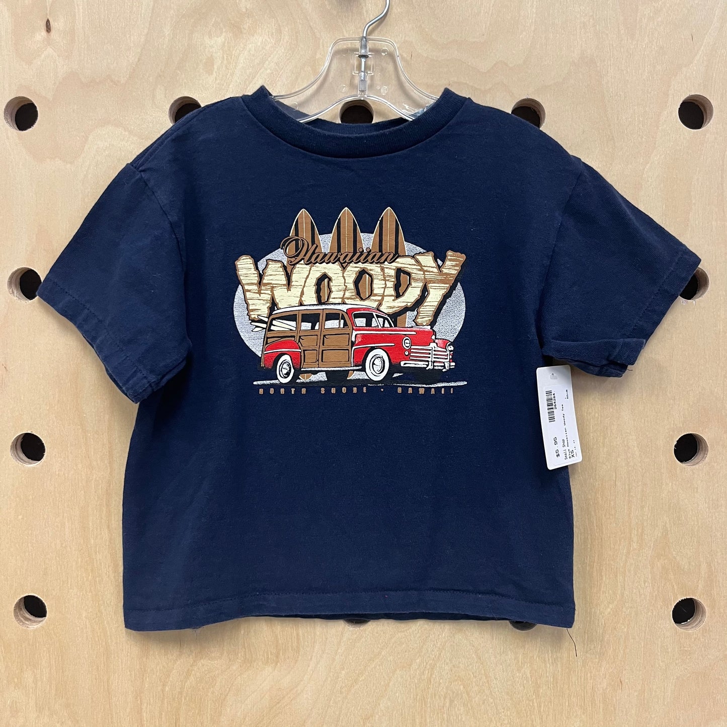 Blue Hawaiian Woody Tee