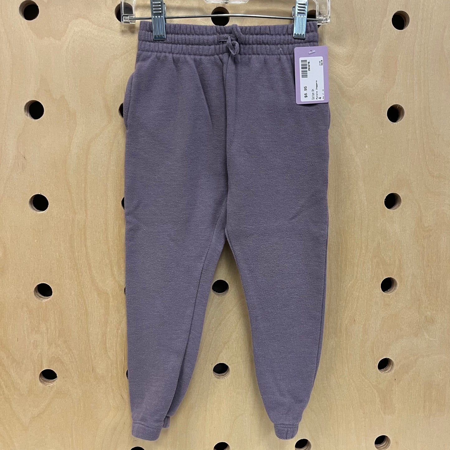 Purple Joggers