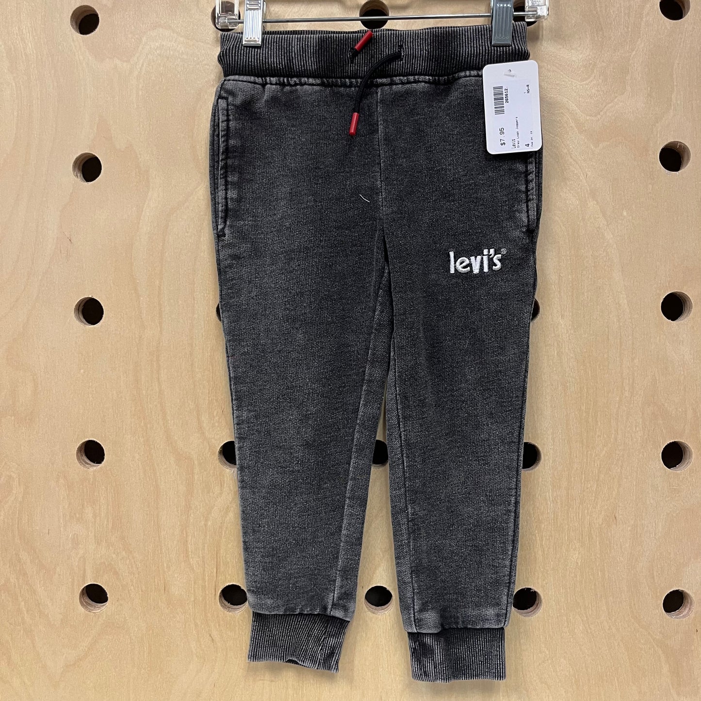 Grey Logo Joggers
