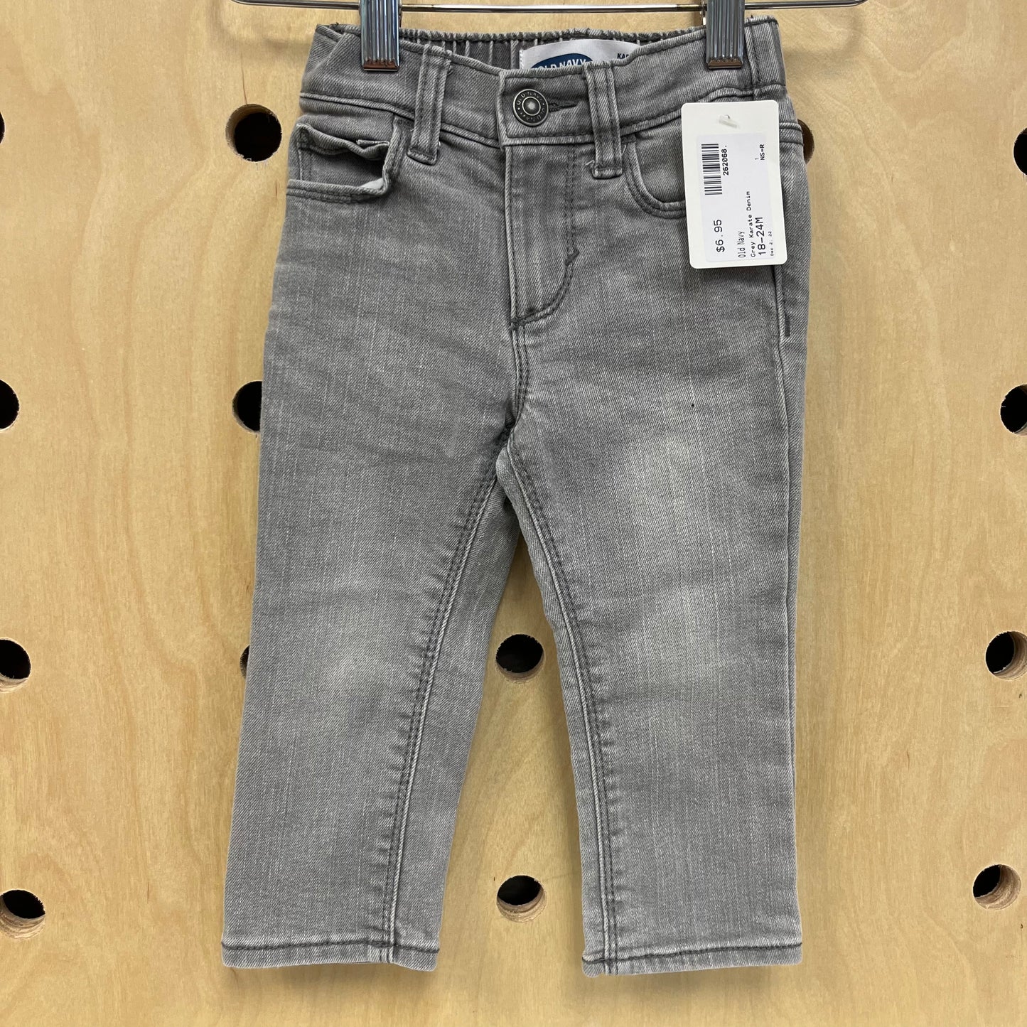 Grey Karate Denim