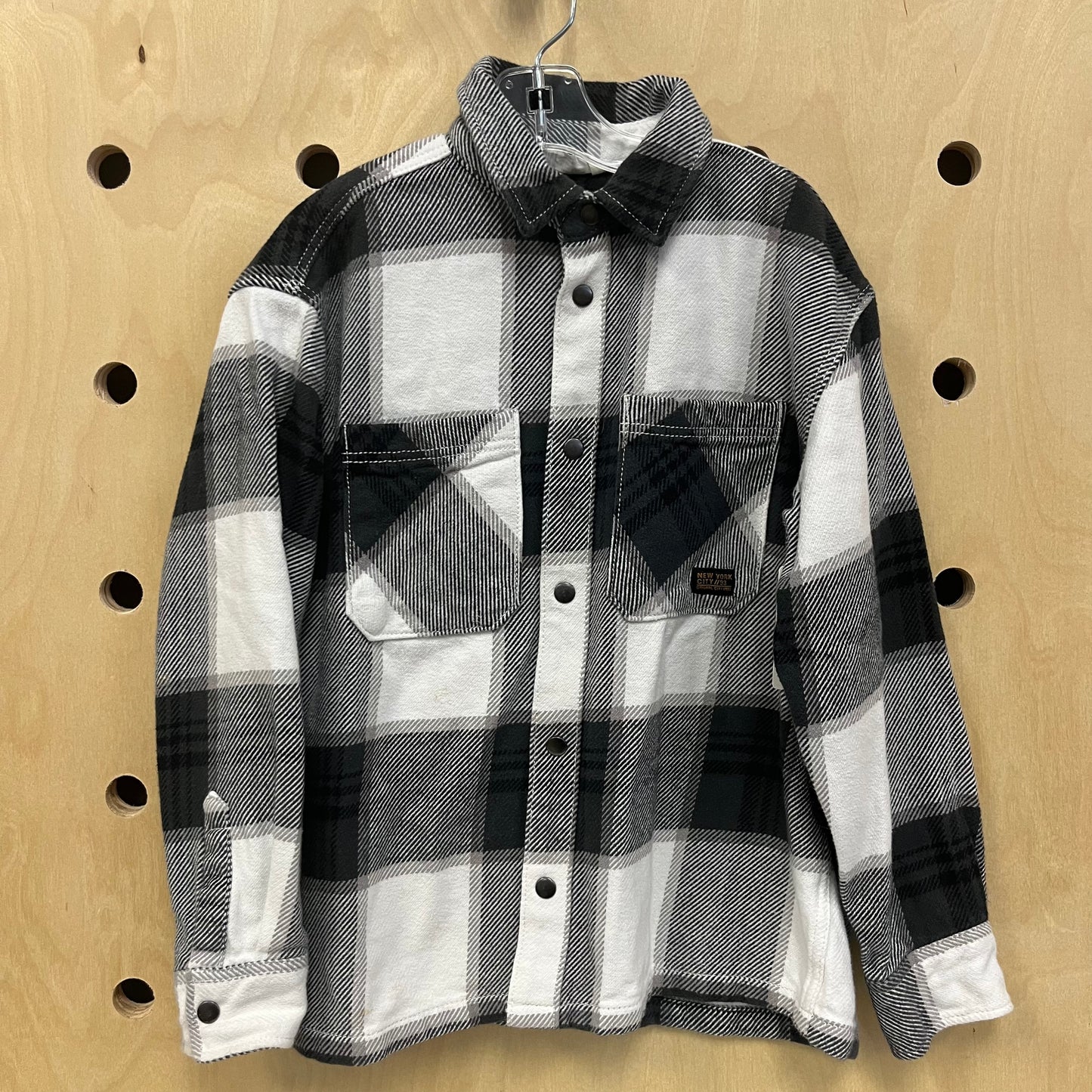 Charcoal Plaid Shacket
