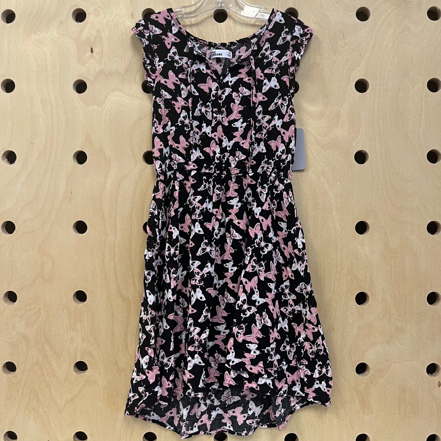 Black & Pink Butterfly Dress