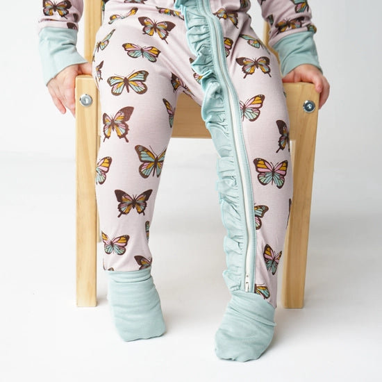 Flutterby Bamboo Footed Pajama