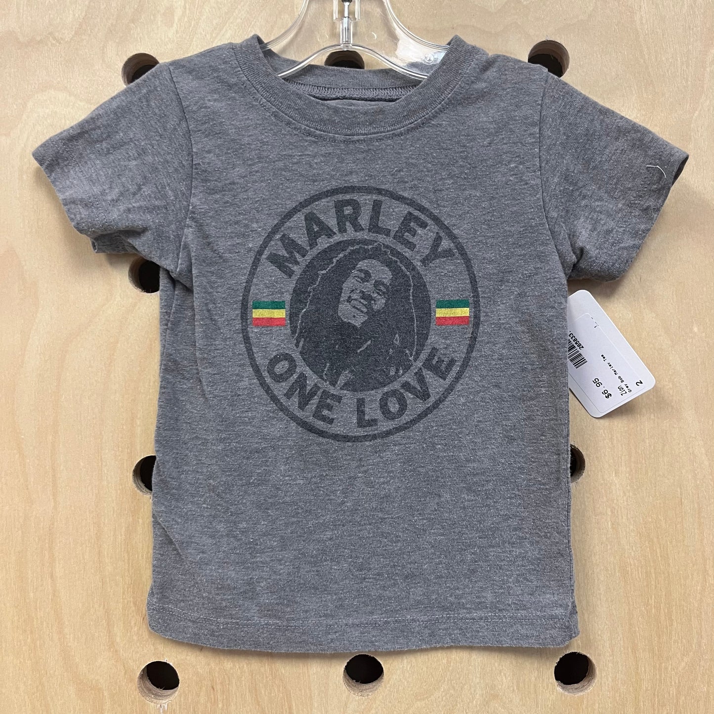 Grey Bob Marley Tee