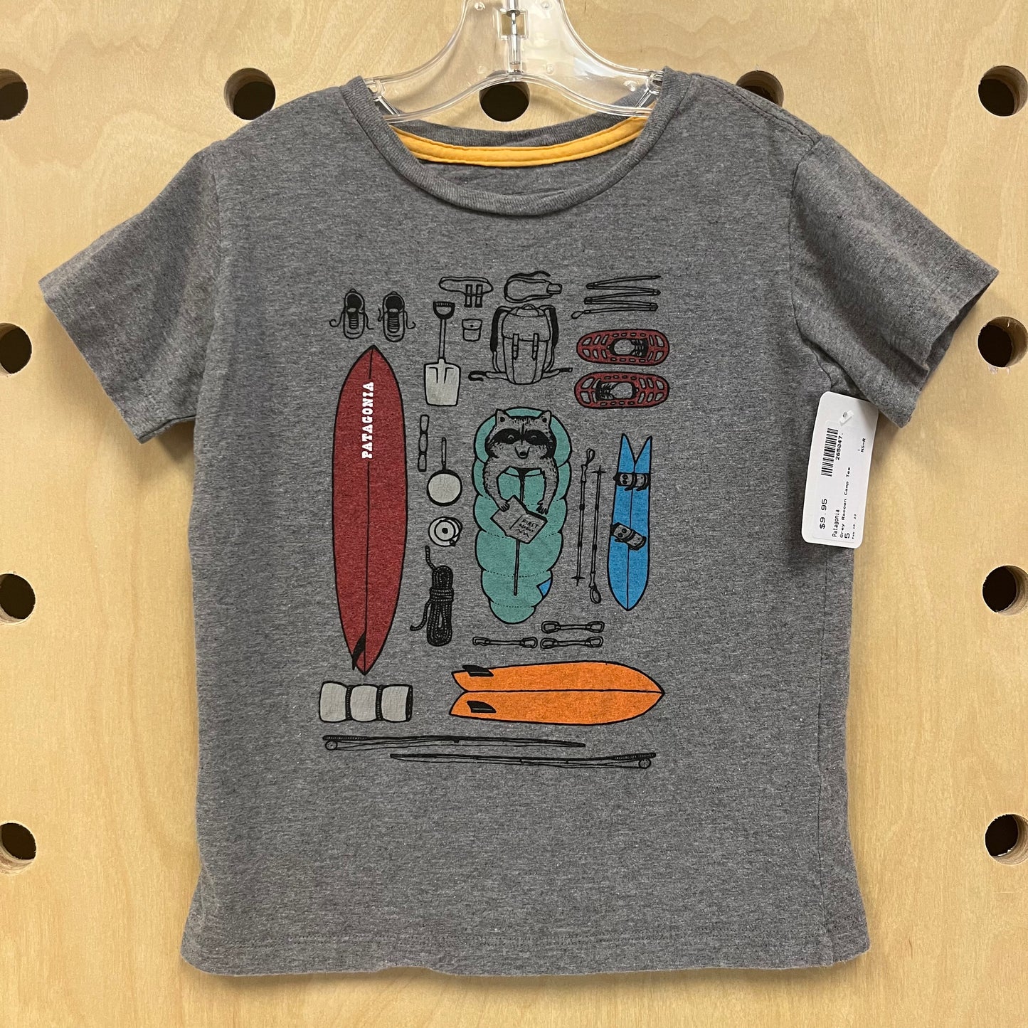 Grey Racoon Camp Tee