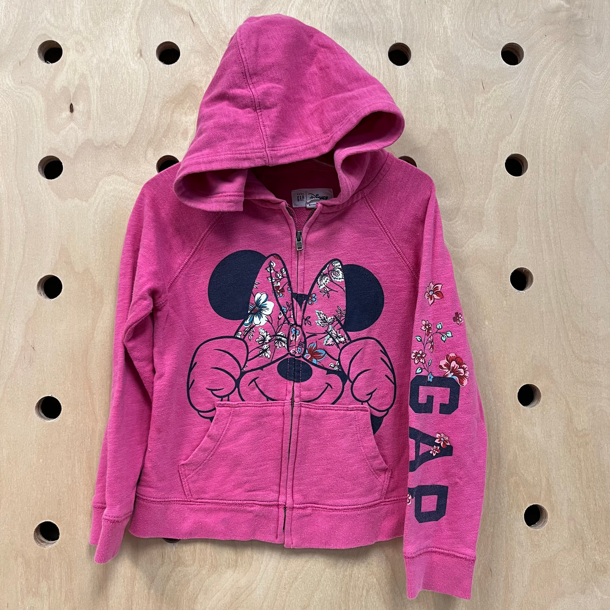 Pink Minnie Zip Hoodie