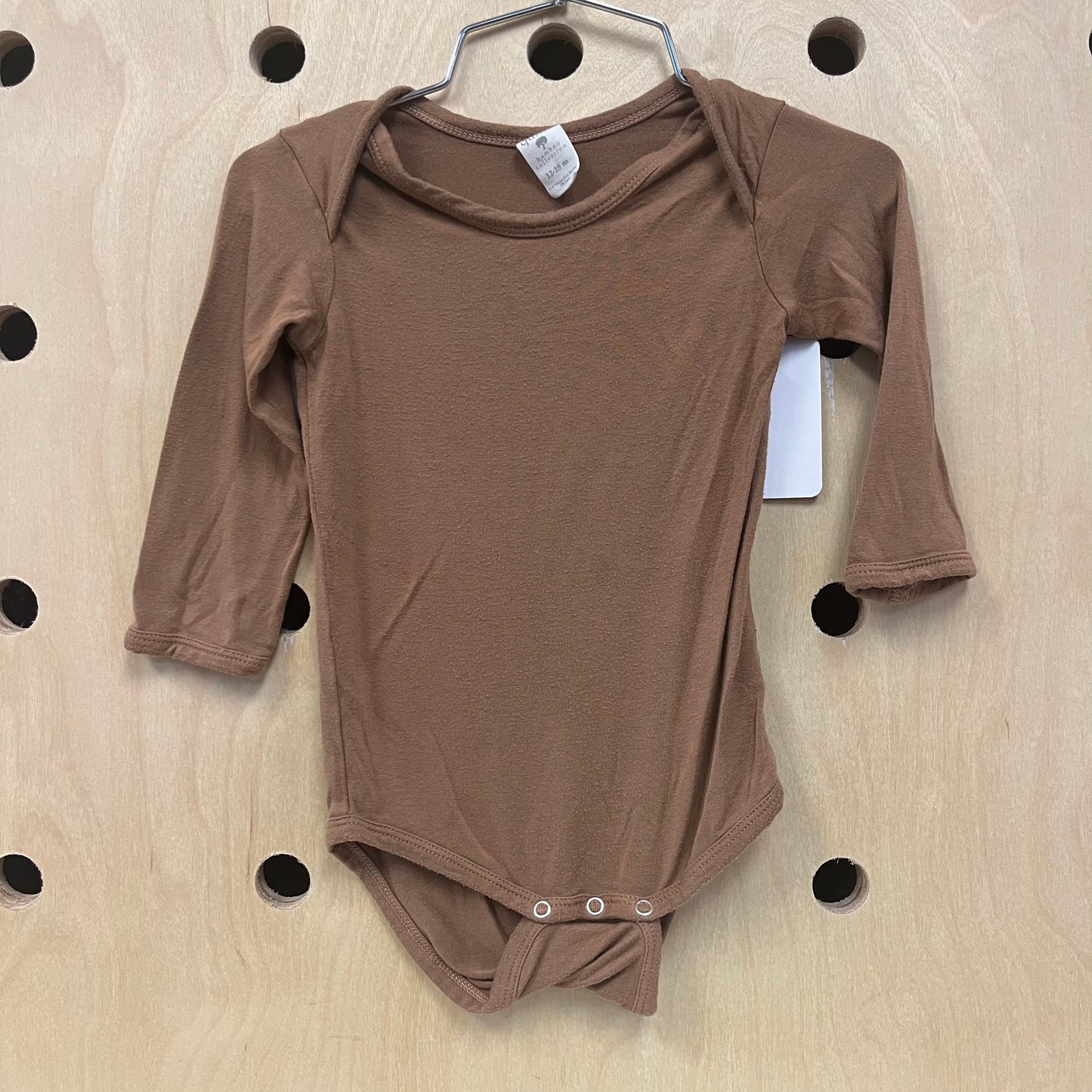 Brown Bamboo Bodysuit