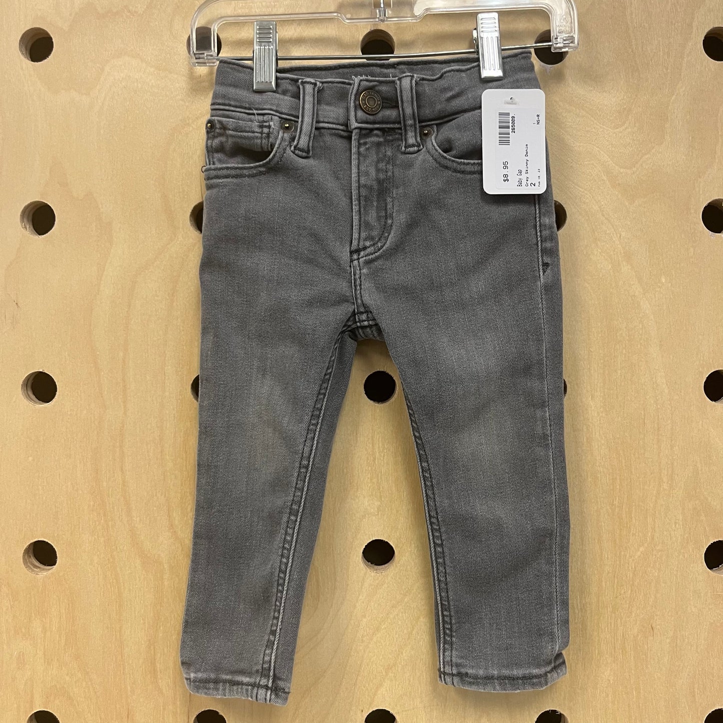 Grey Skinny Denim