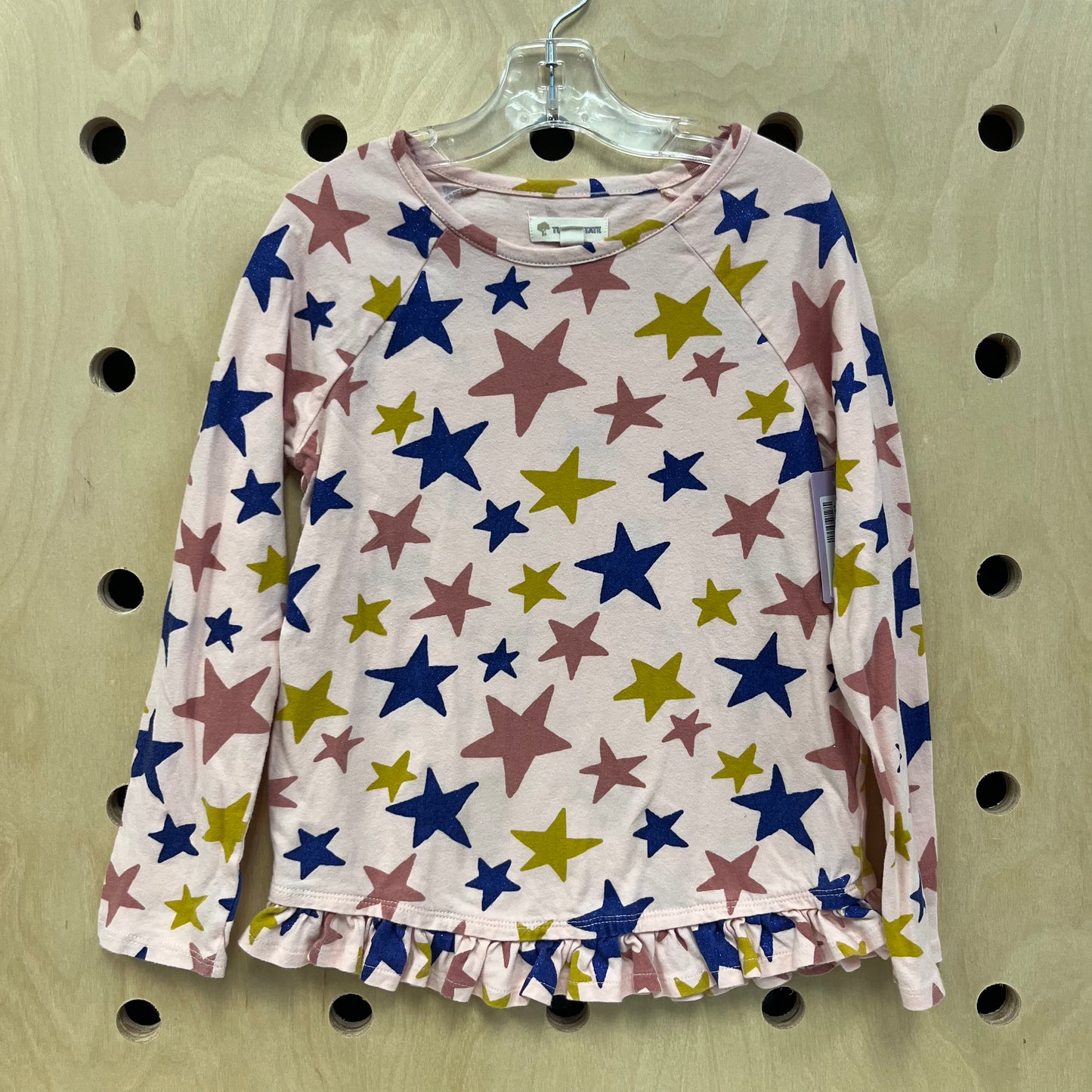 Pink Colorful Stars Top