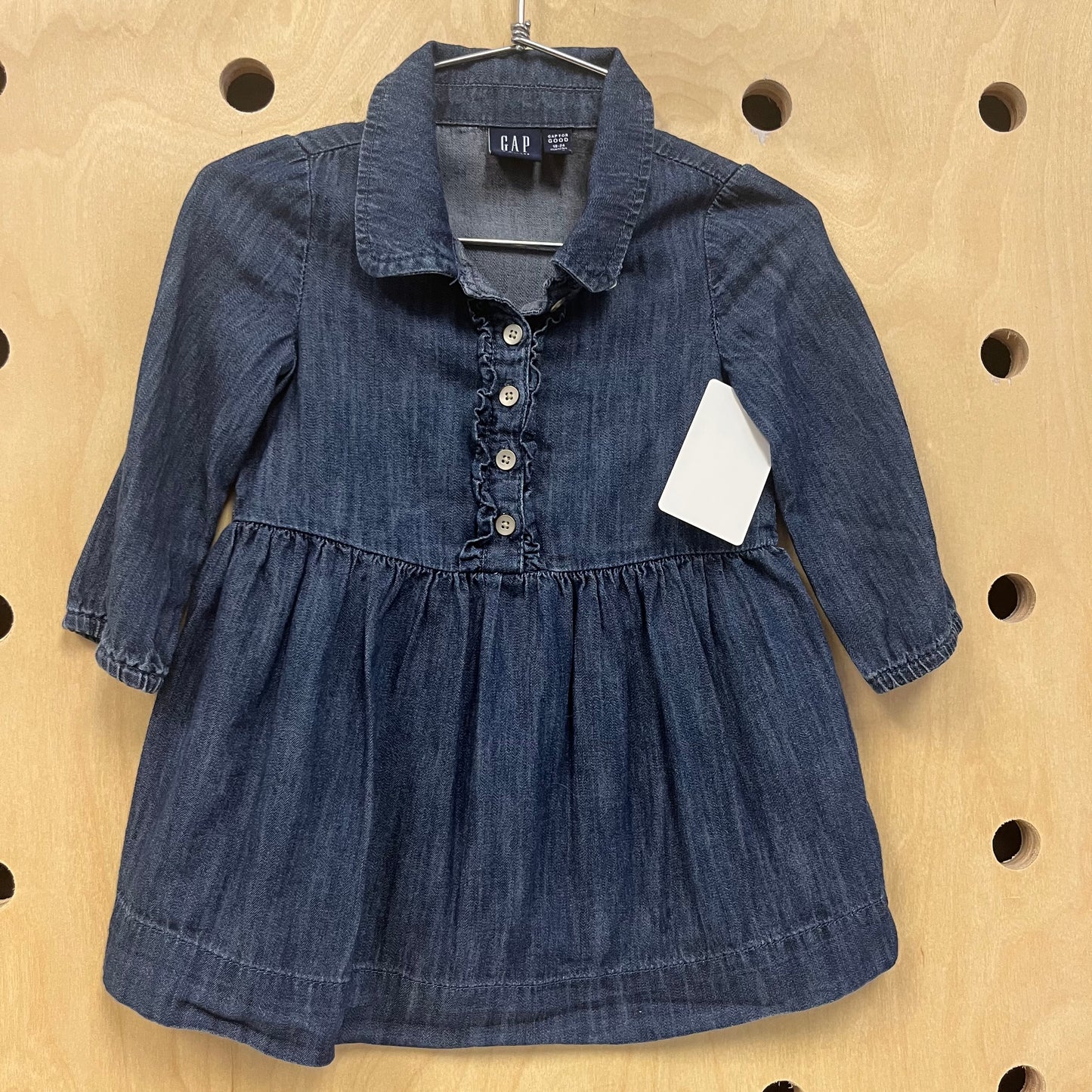 Denim Long Sleeve Dress