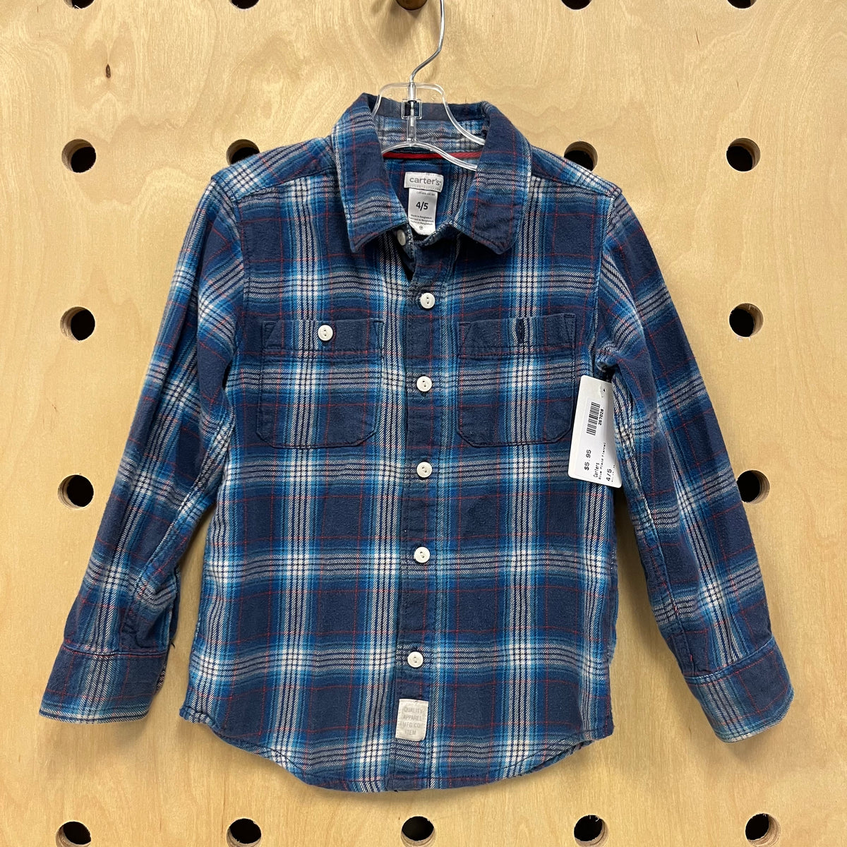 Blue Plaid Flannel