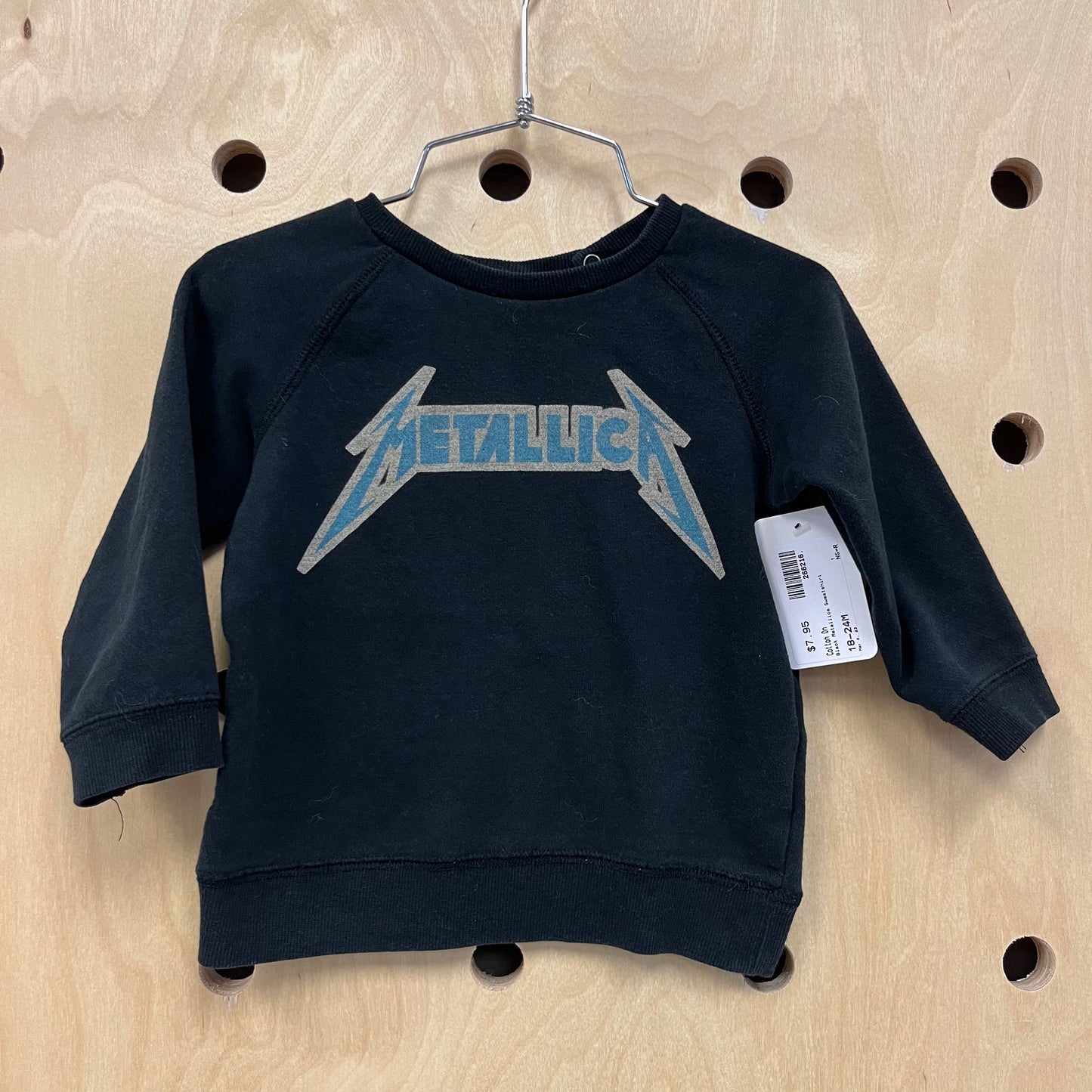 Black Metallica Sweatshirt