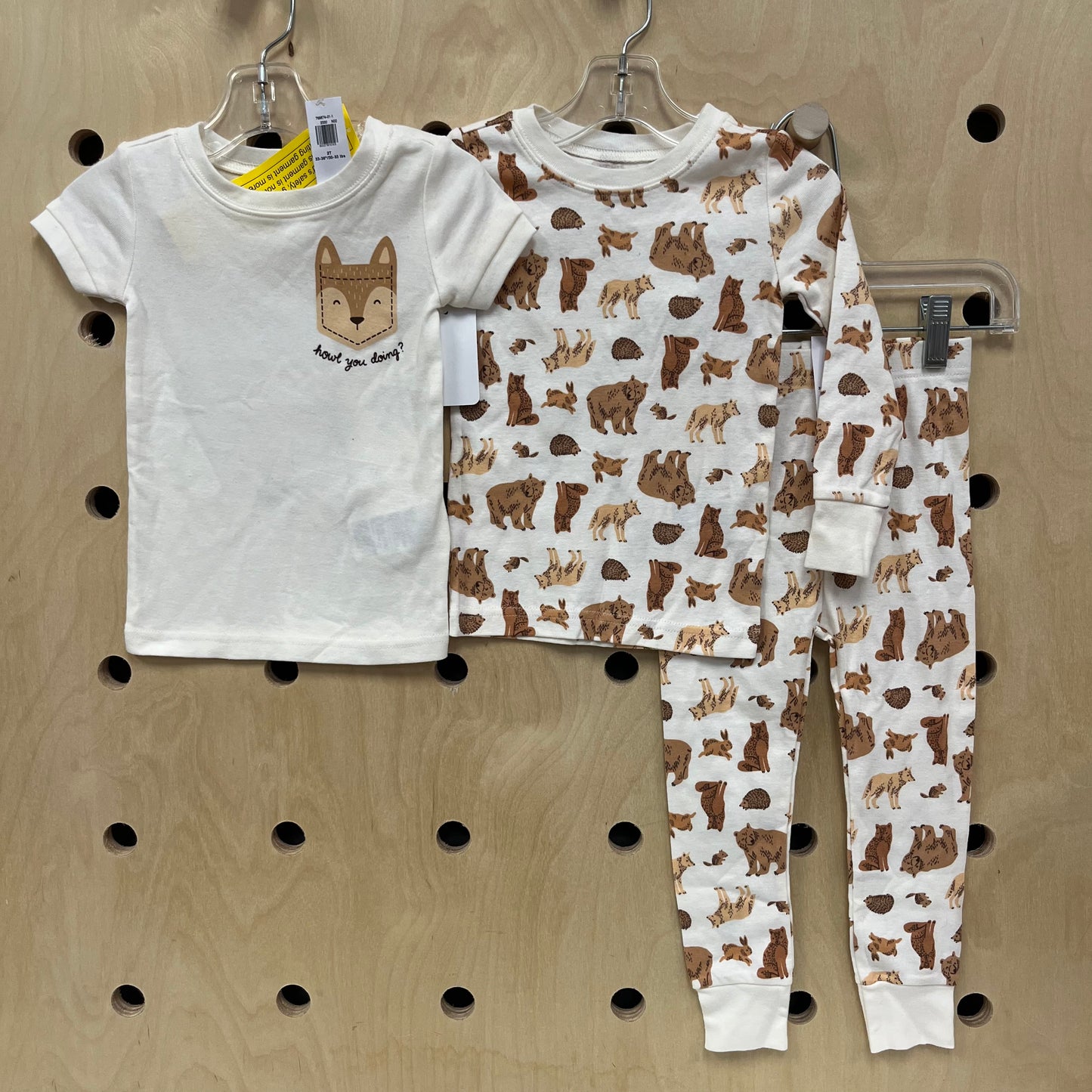 Howl Wolf 3pc. Pajamas NEW!