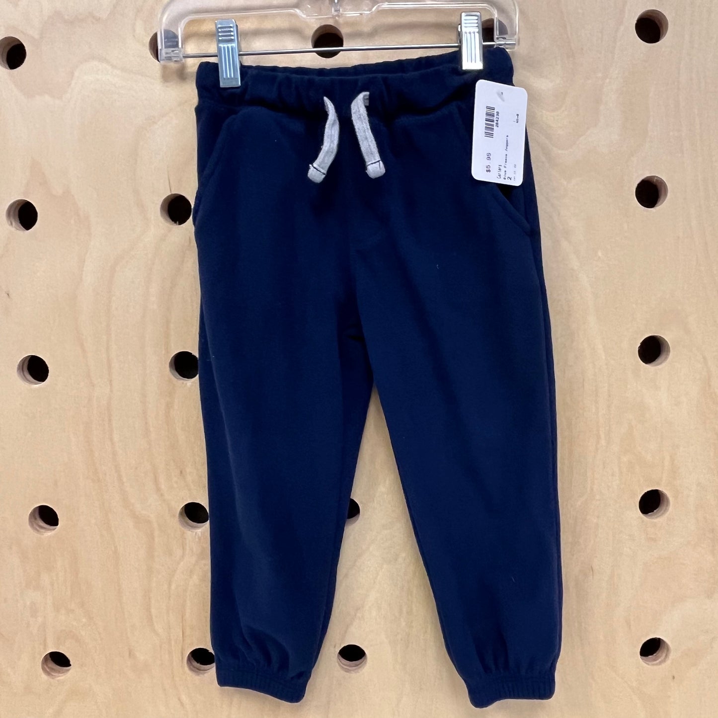 Blue Fleece Joggers