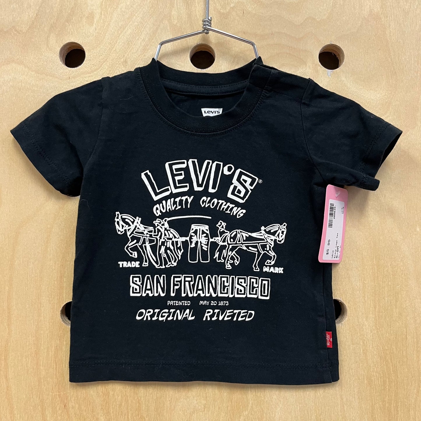 Black Logo Tee