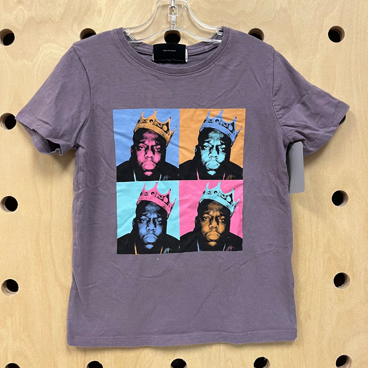 Purple Biggie Tee