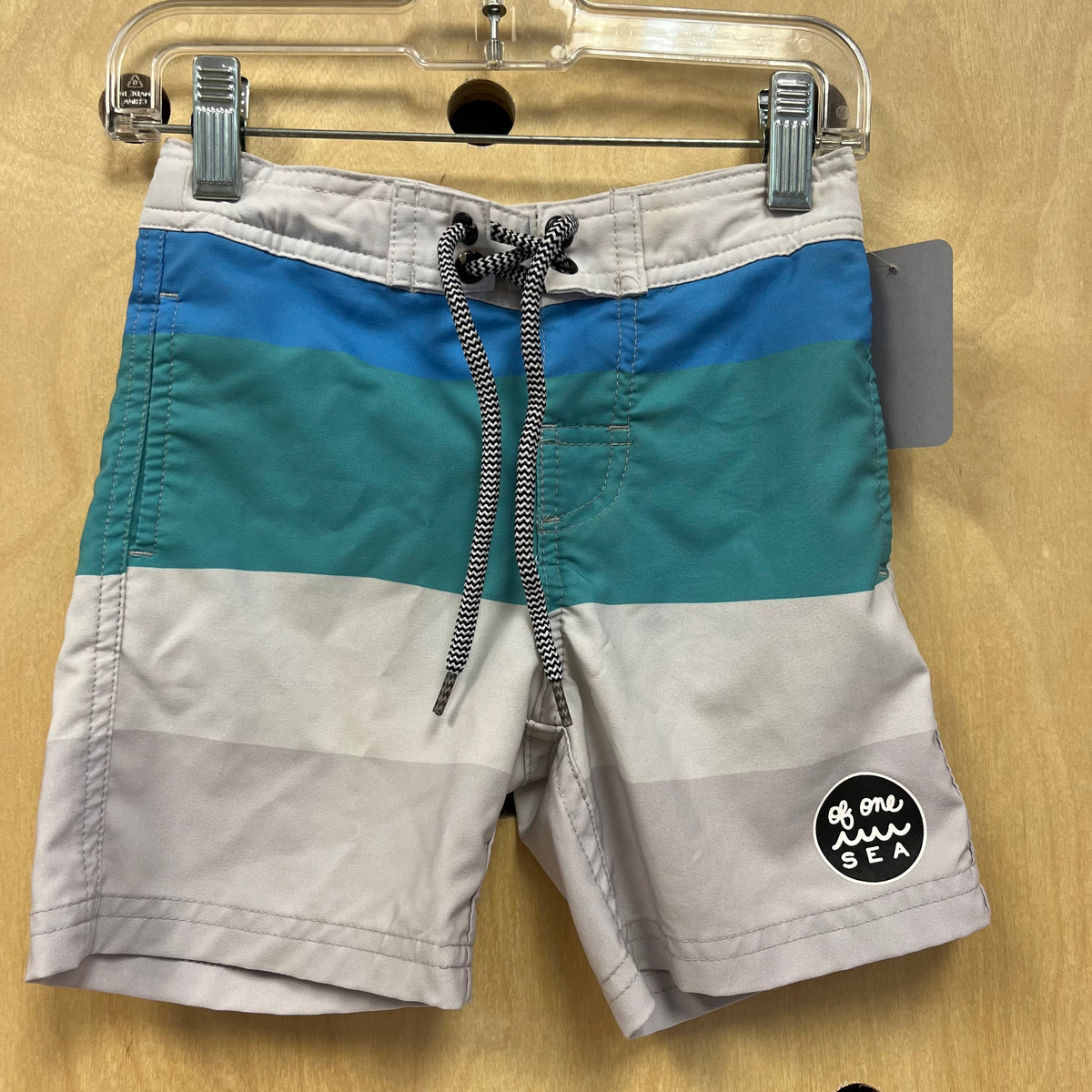 Blue White & Grey Board Shorts