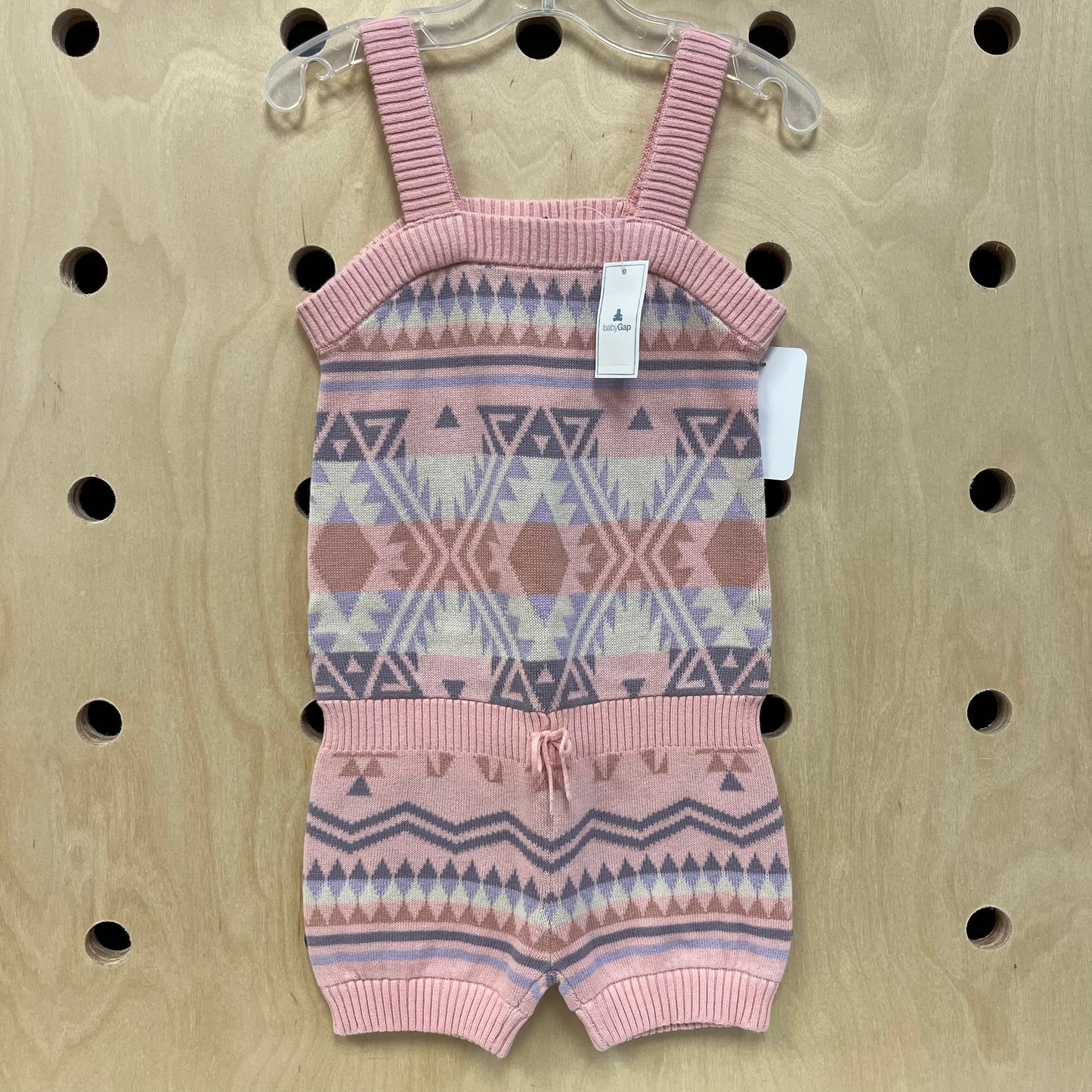 Pink Knit Romper NEW!