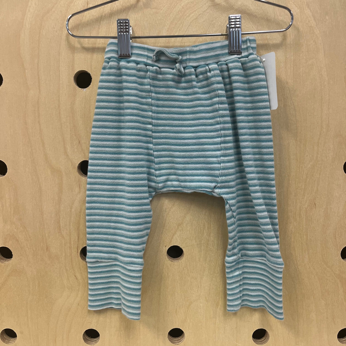 Blue Striped Organic Pants