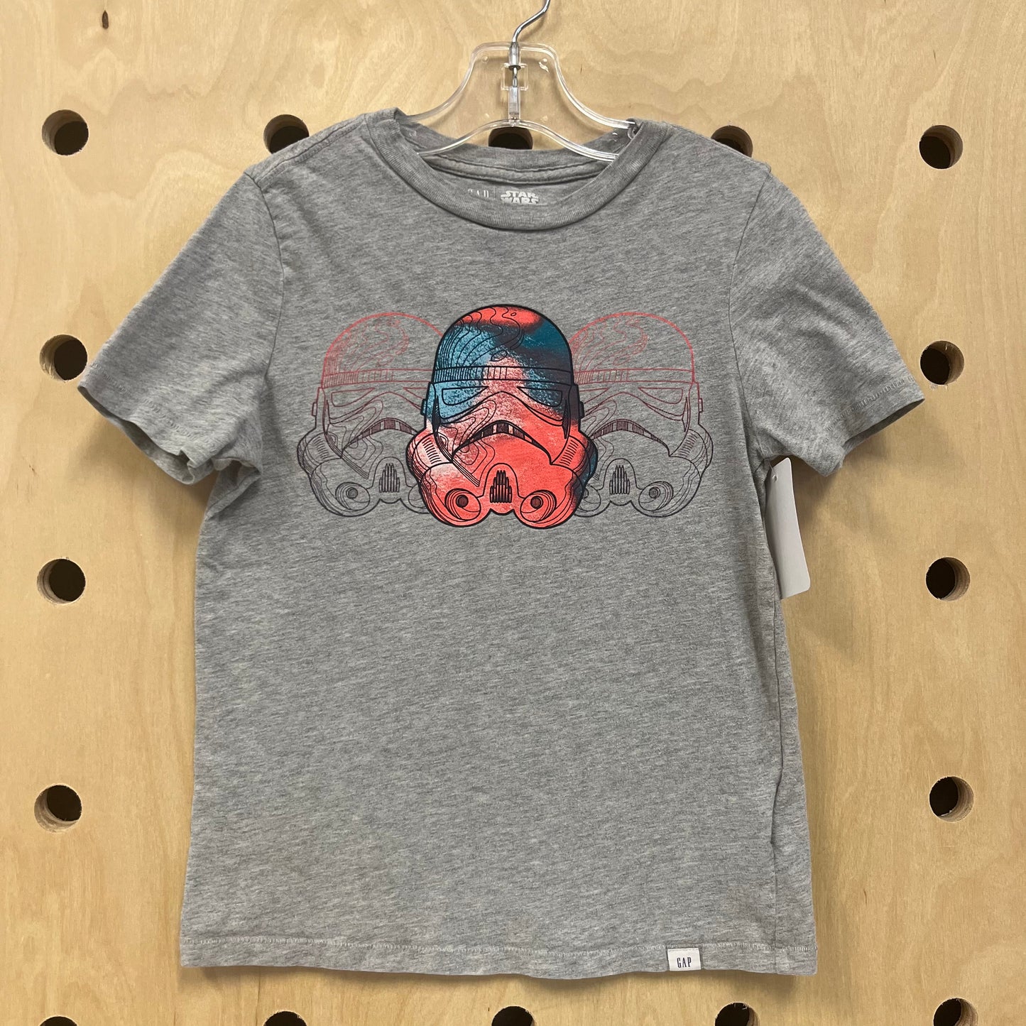 Grey Colorful Storm Trooper Tee