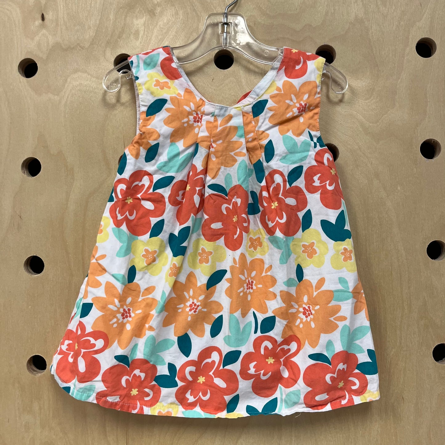 White Floral Tank