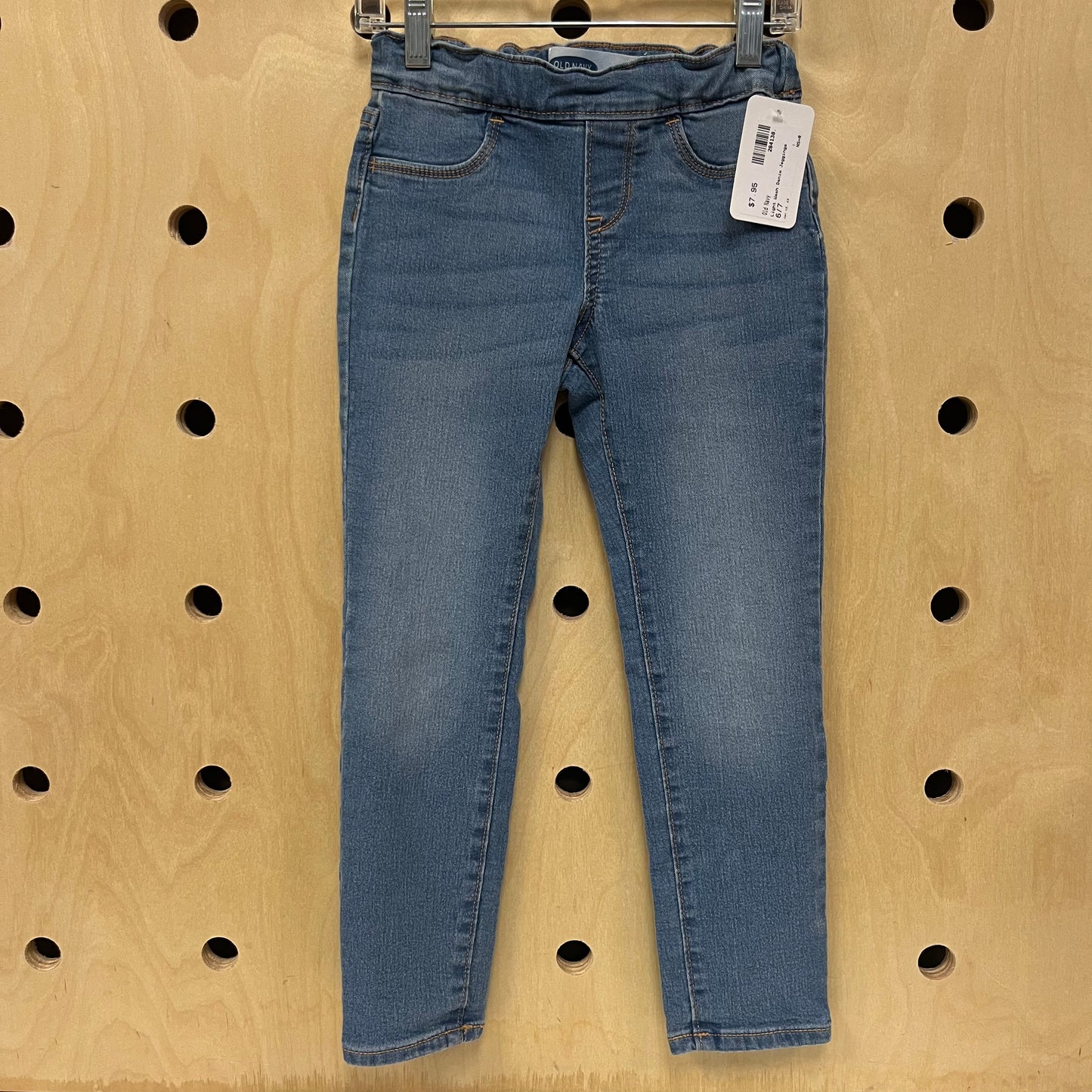 Light Wash Denim Jeggings