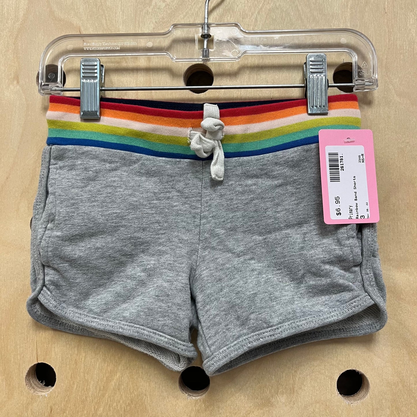Rainbow Band Shorts