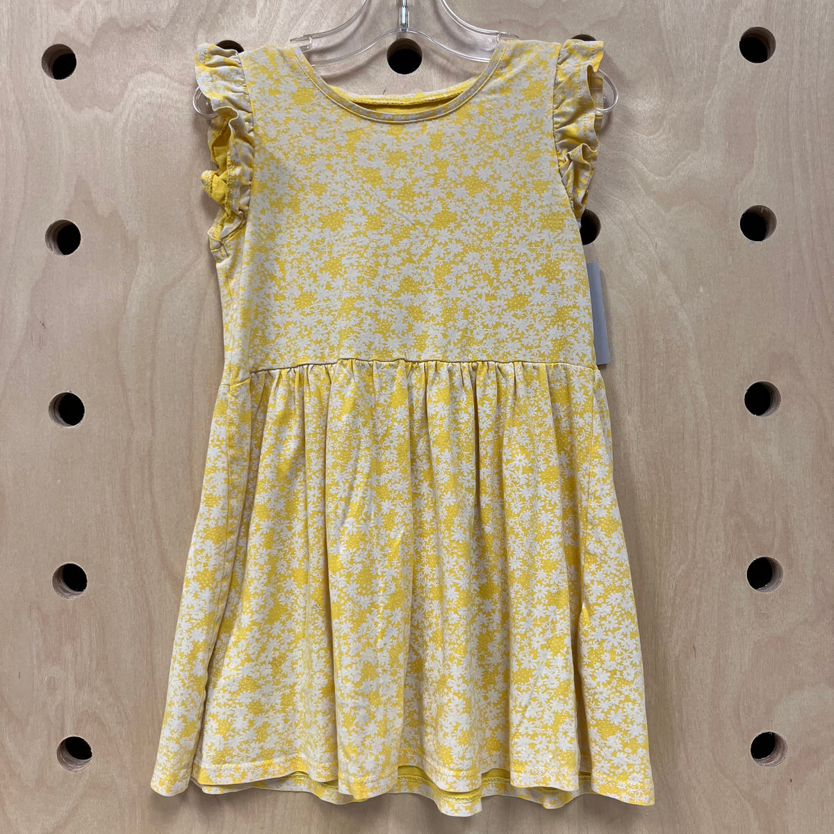 Yellow Floral Dress