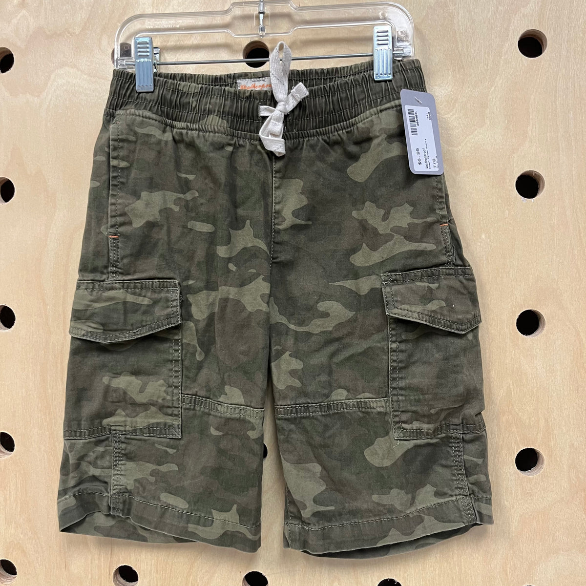 Green Cargo Shorts
