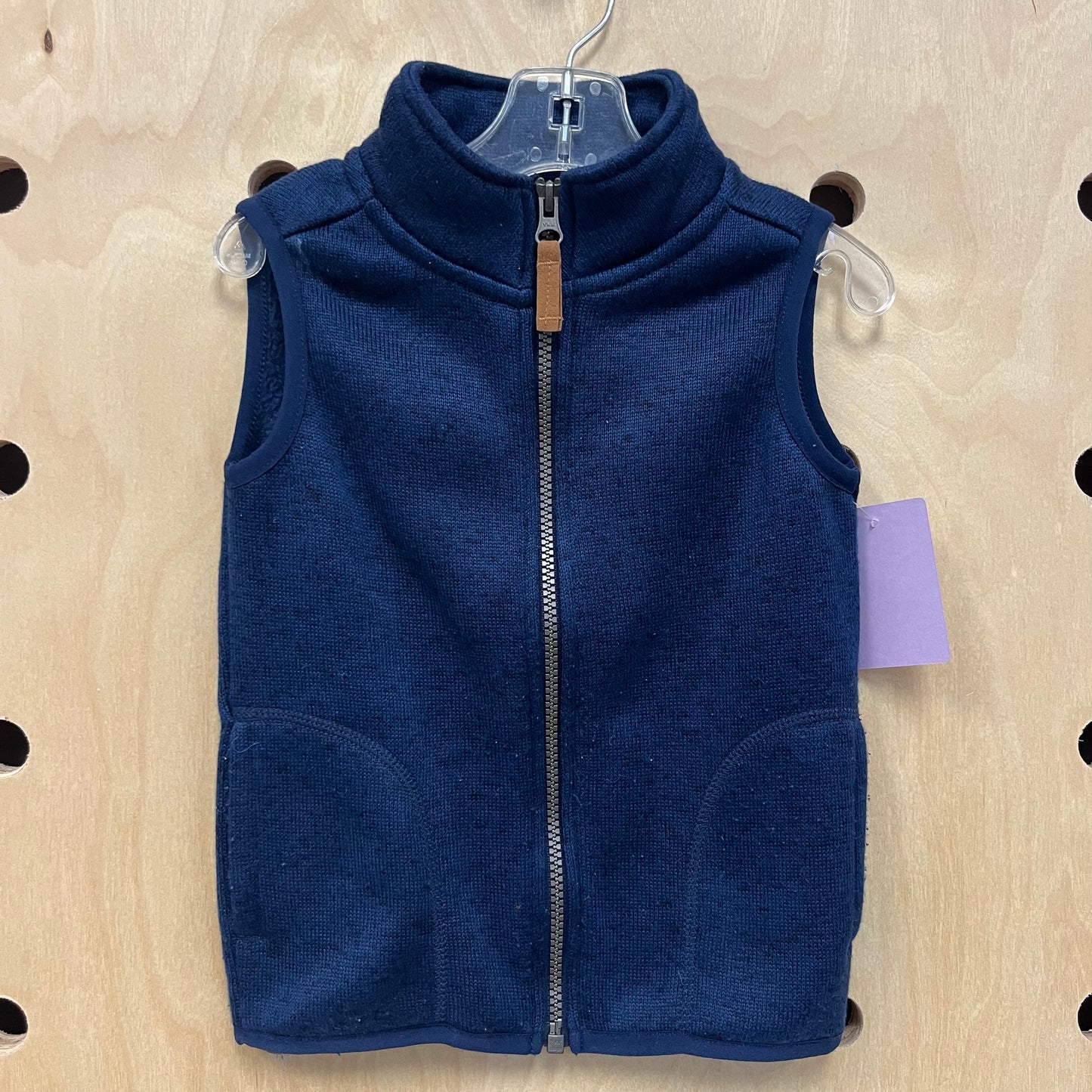 Blue Fleece Vest