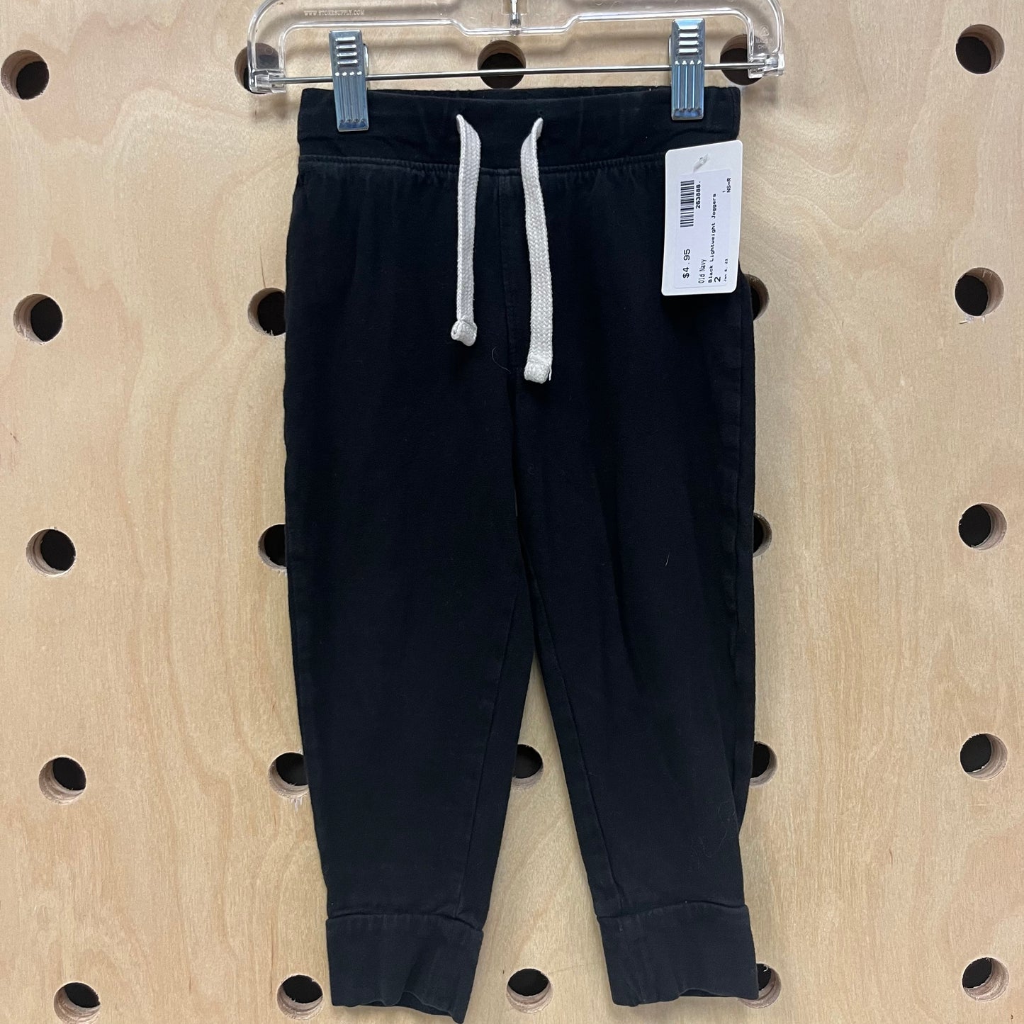 Black Lightweight Joggers