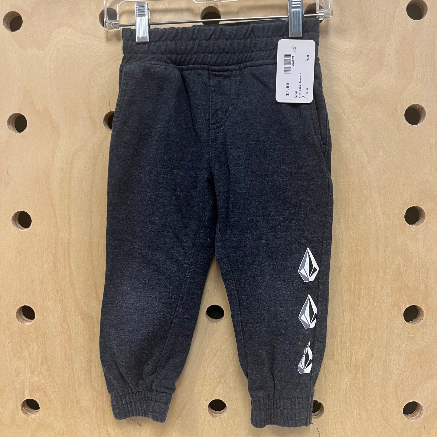 Blue Logo Joggers
