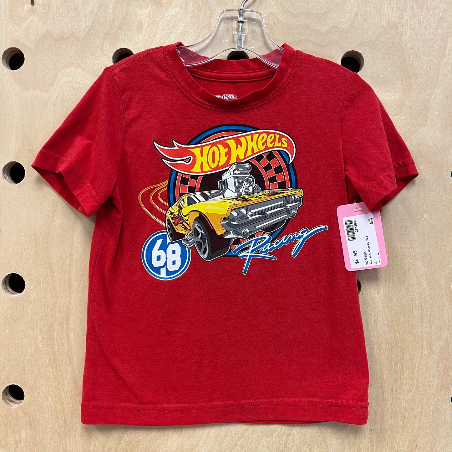 Red Hot Wheels Tee