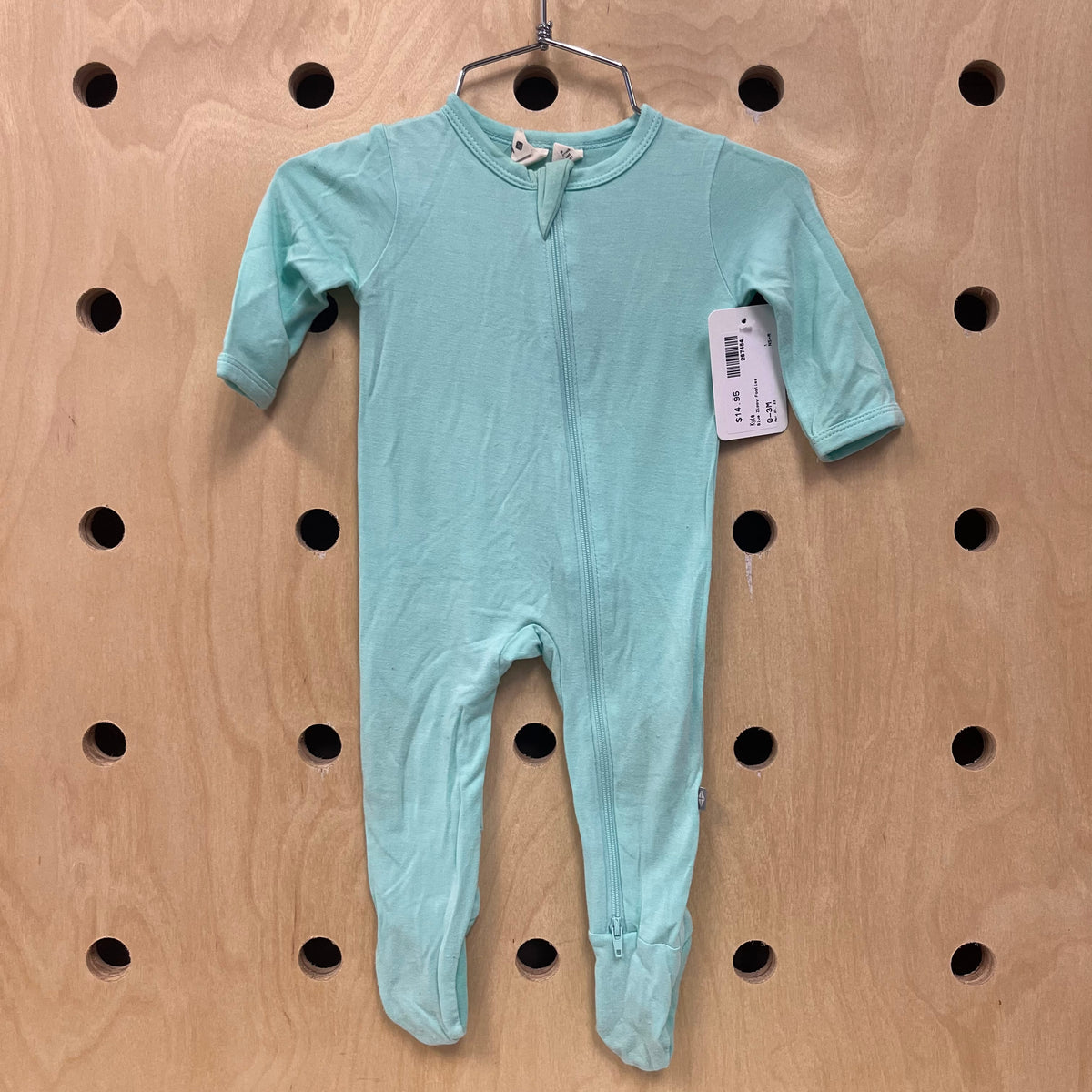 Blue Zippy Footies