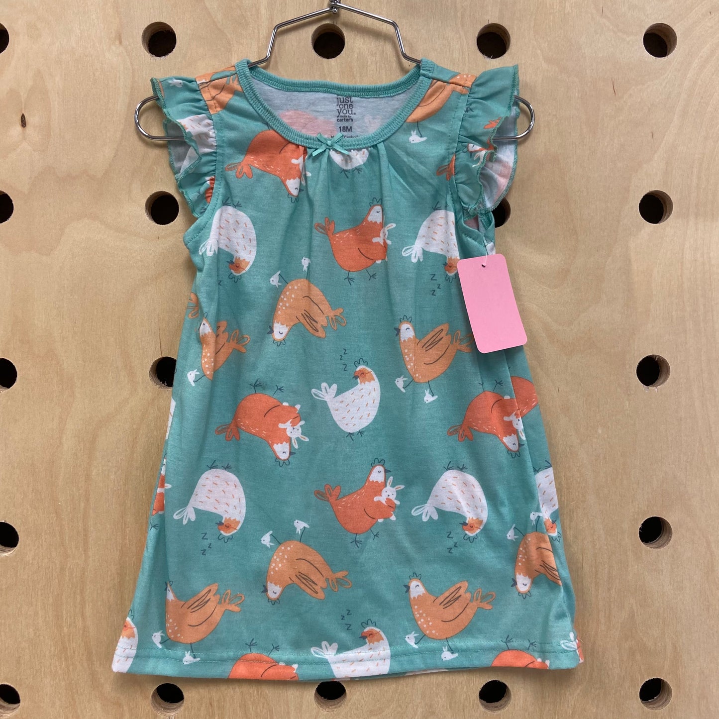 Blue Chicken Nightgown