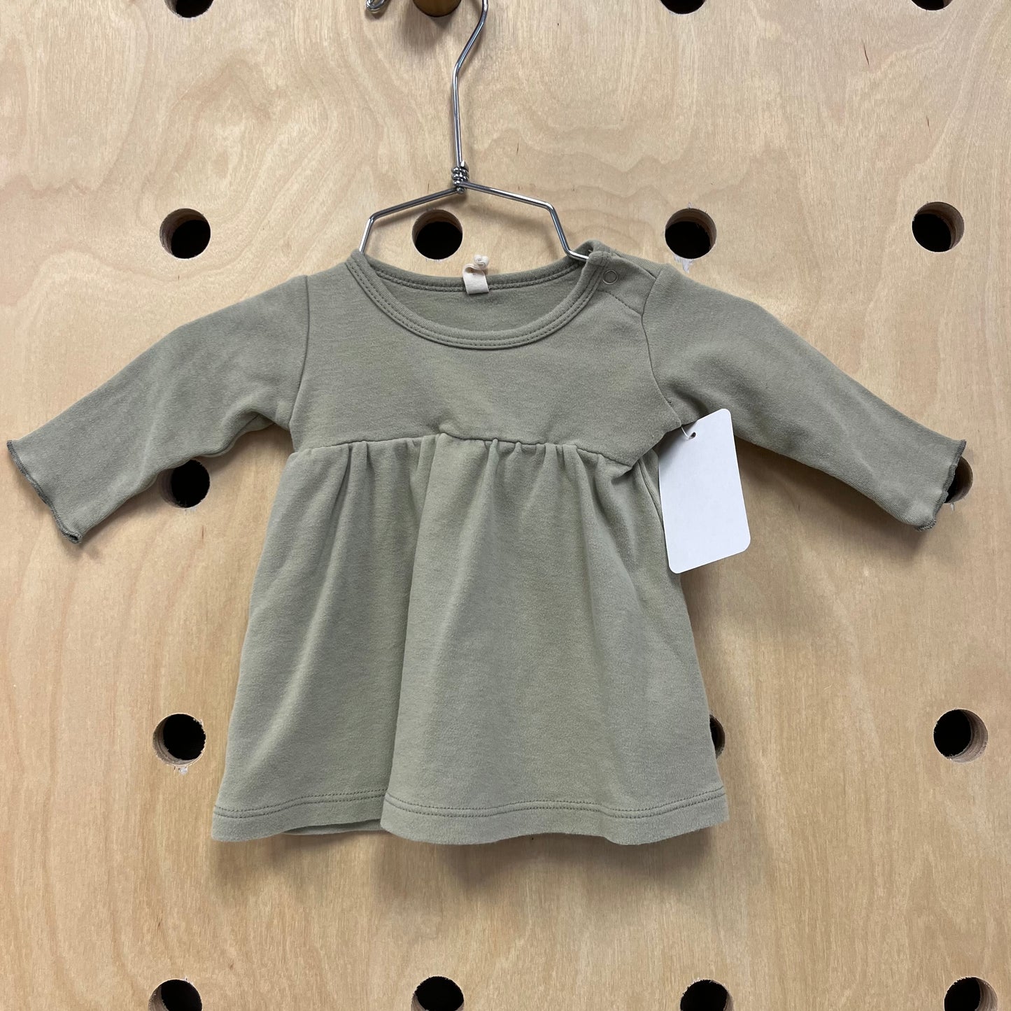 Sage Organic Cotton Dress