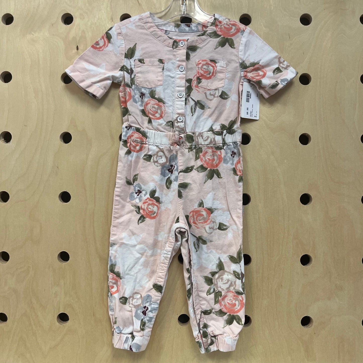 Pink Floral Jumper