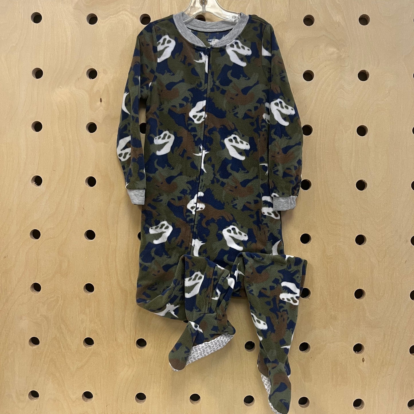 Camo Dino Fleece Pajamas