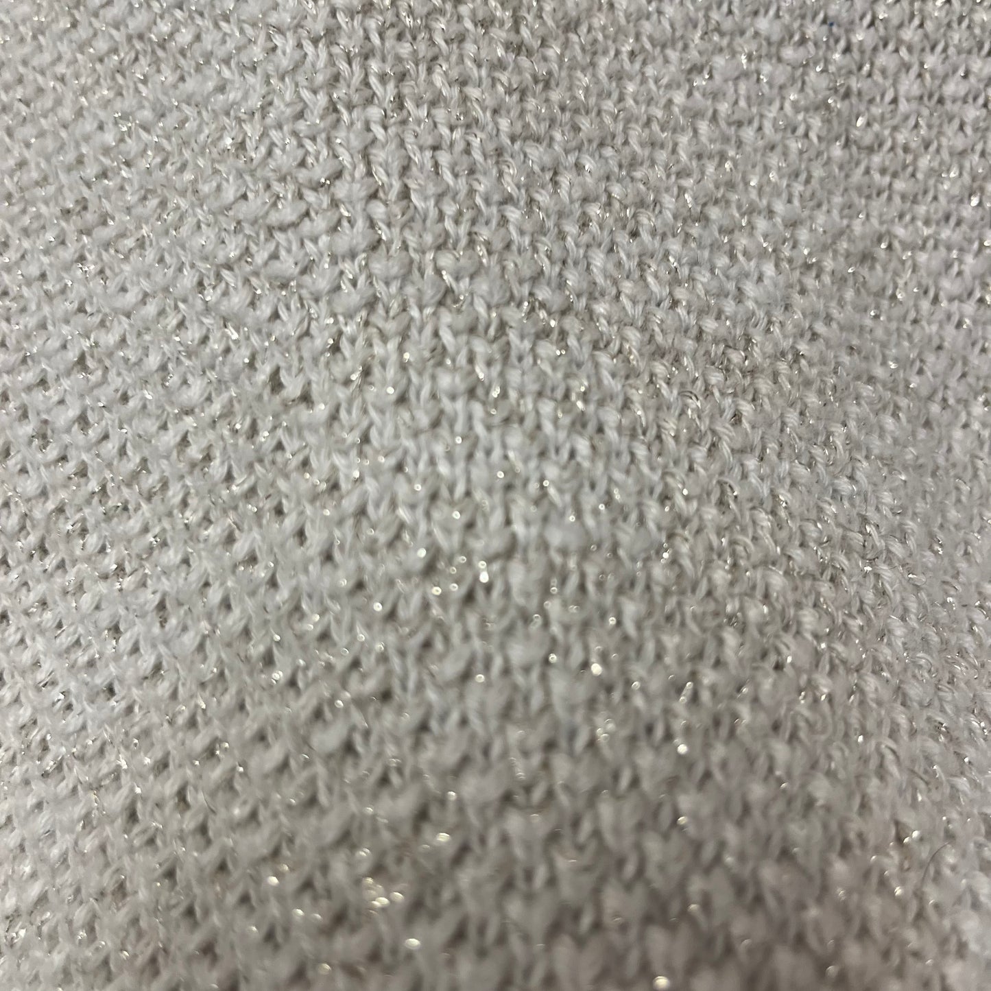 Grey+Gold Thread Sweater