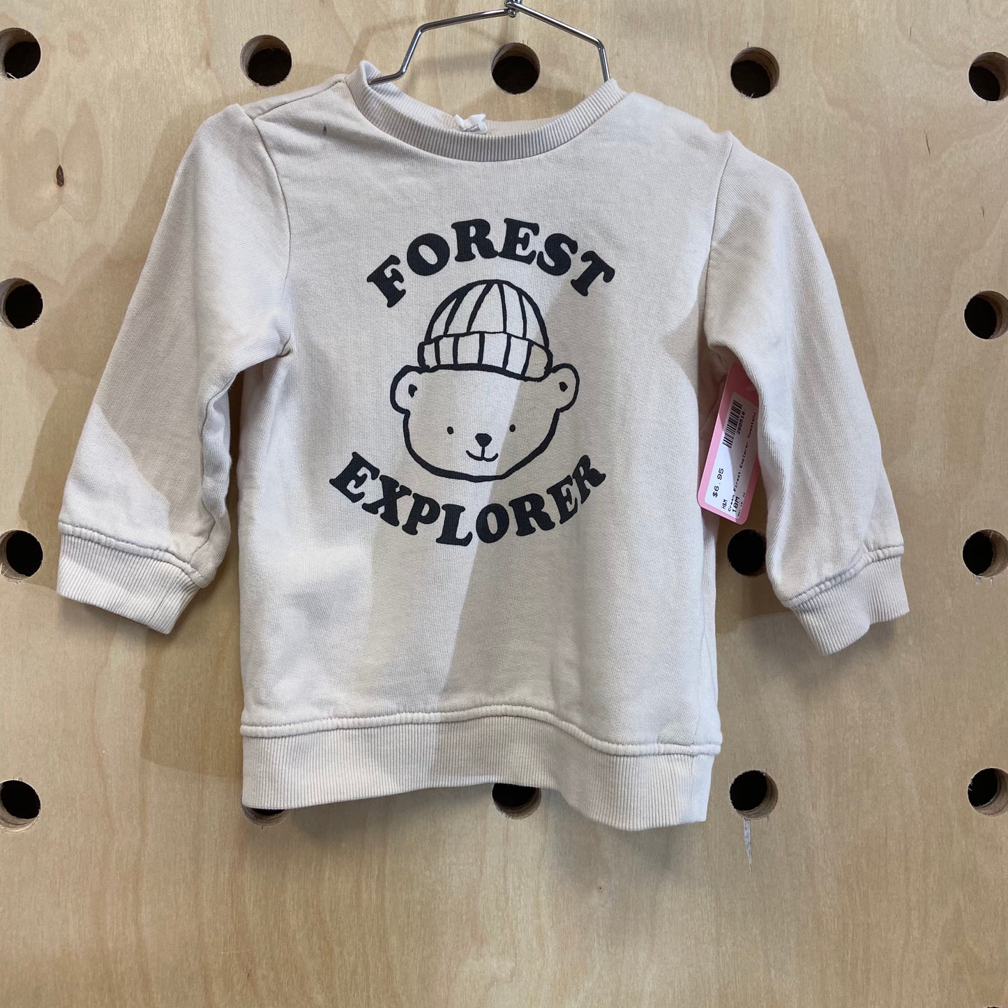 Cream Firest Explorer Sweatshi