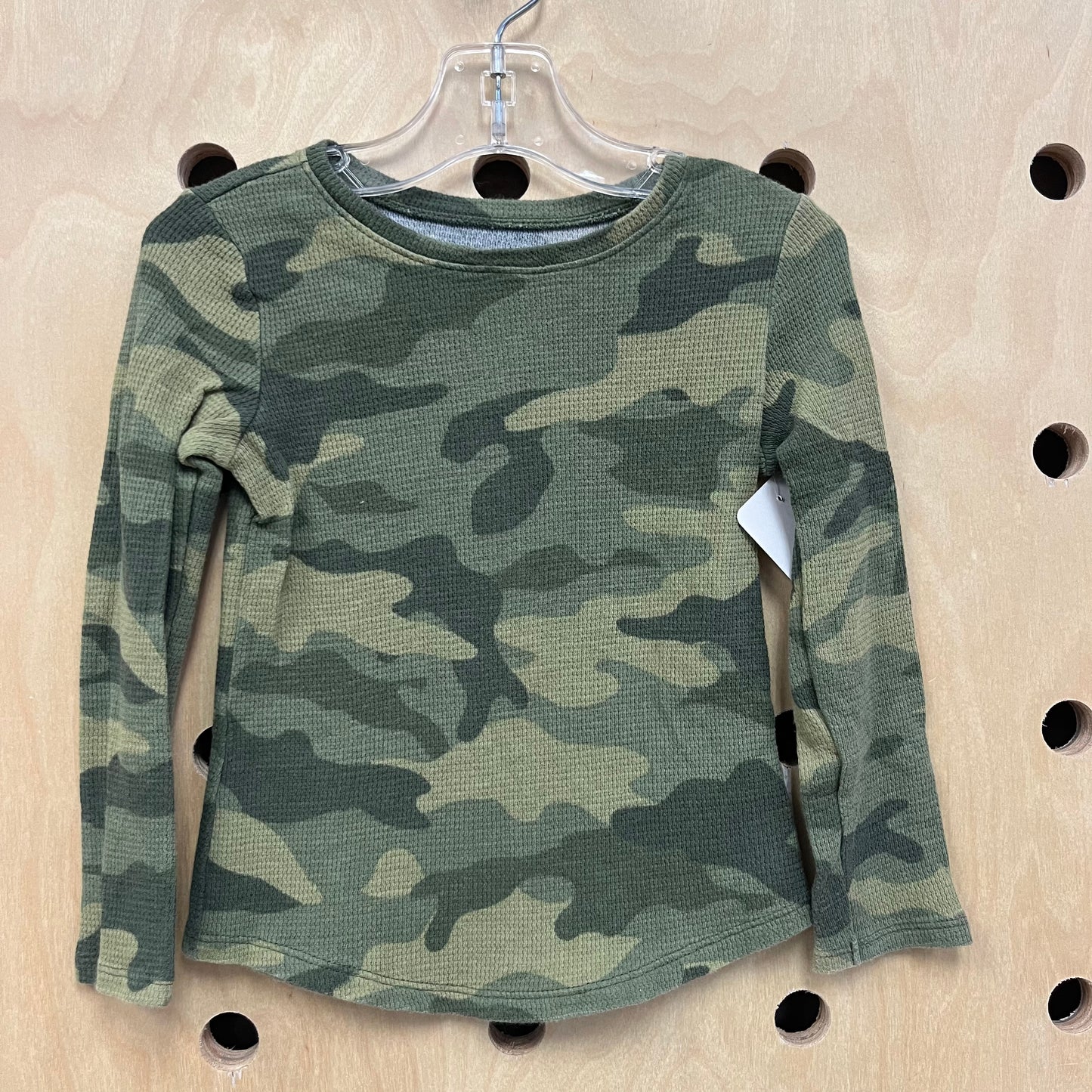 Green Camo LS Tee