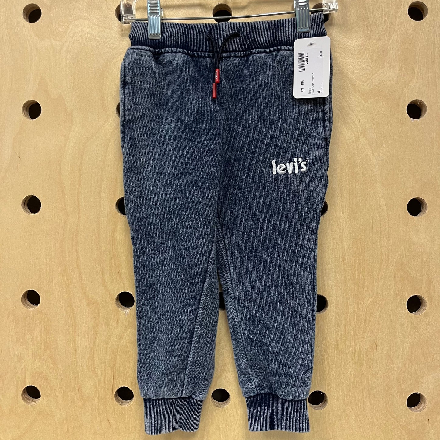 Blue Logo Joggers
