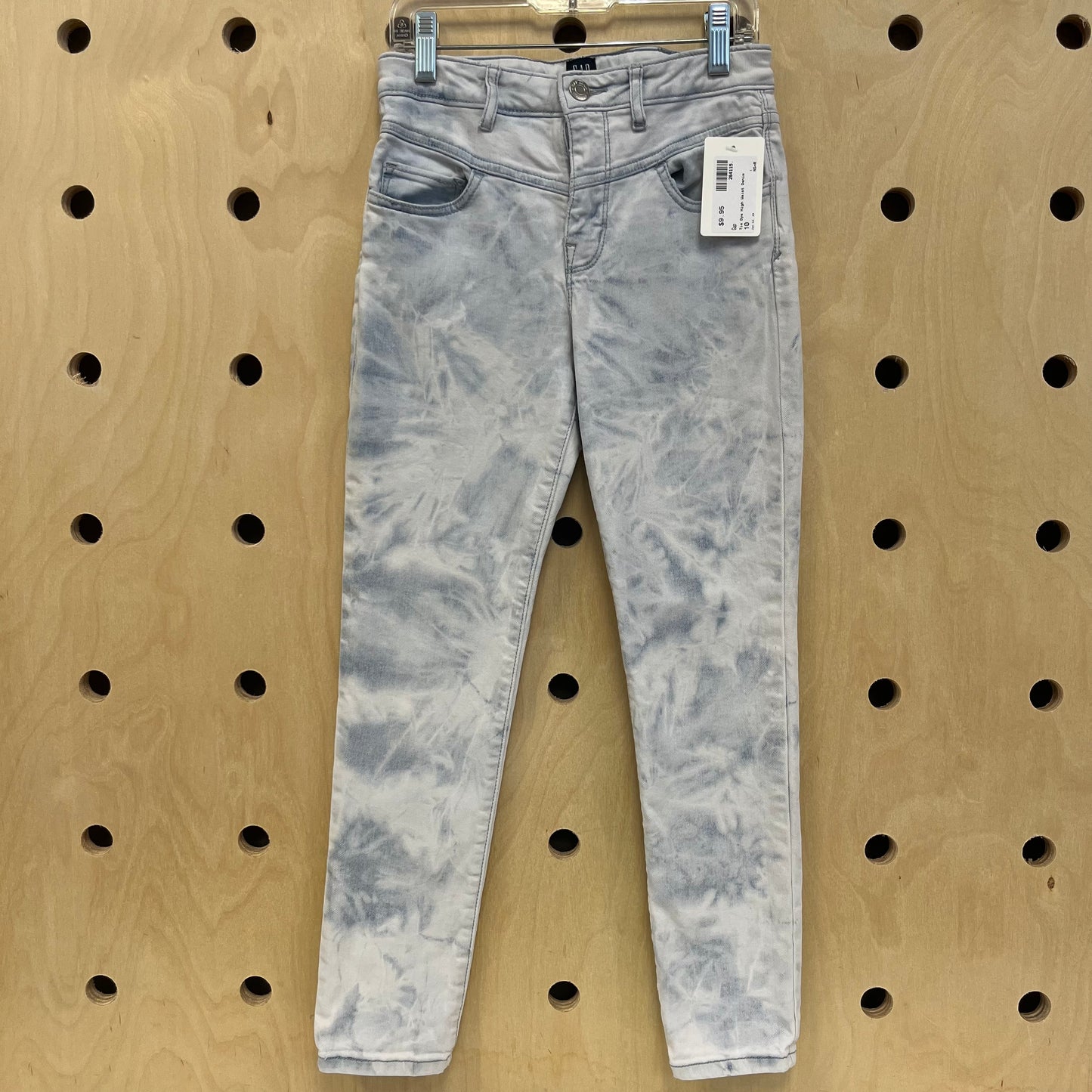 Tie Dye High Waist Denim