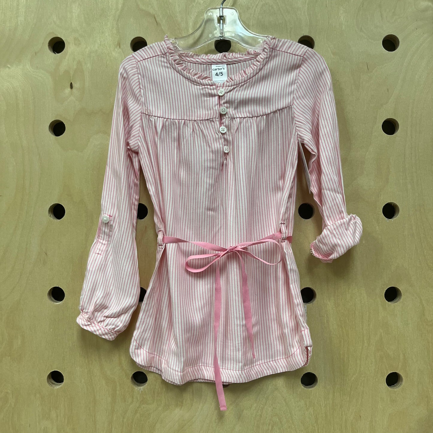 Pink Striped Tunic