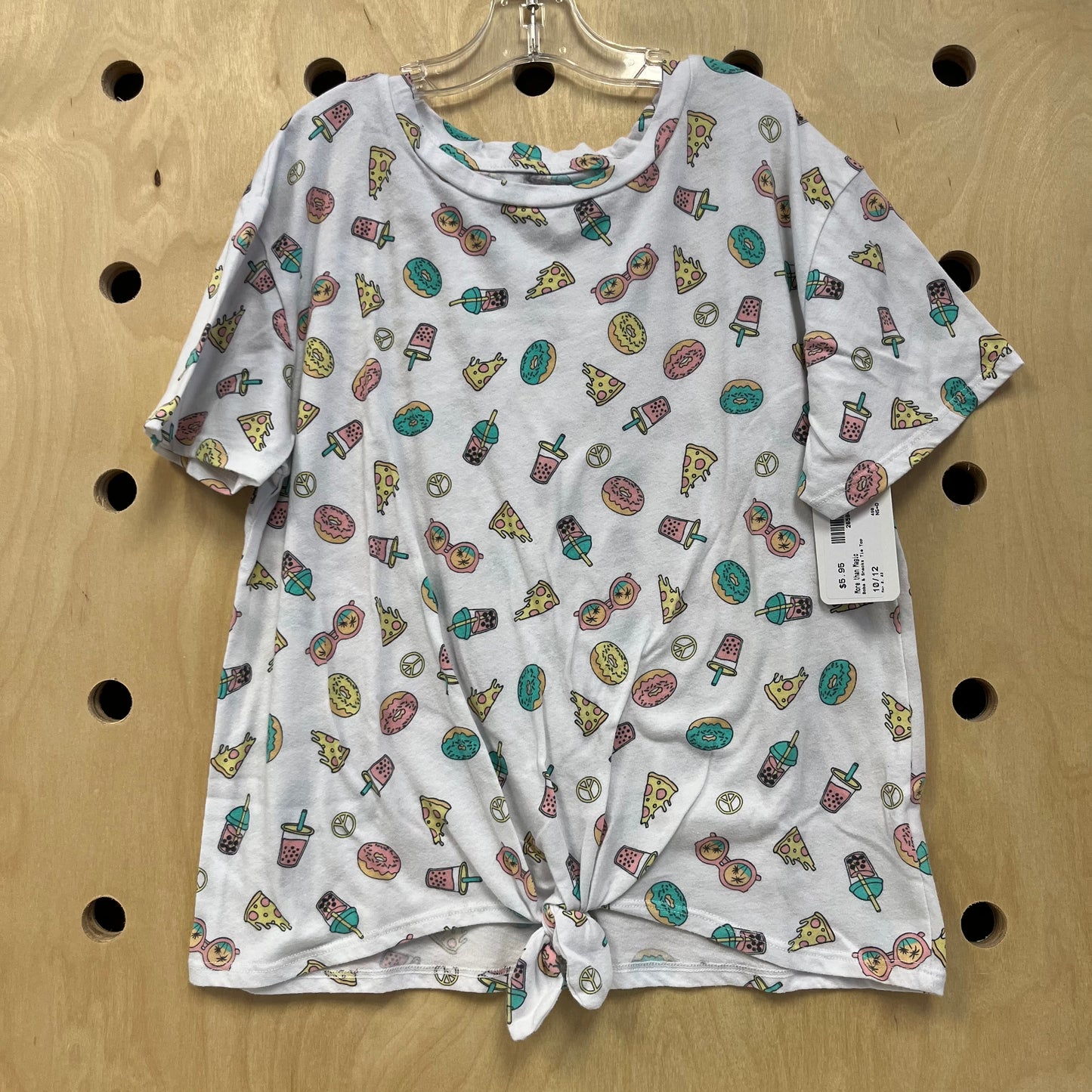 Boba & Snacks Tie Top