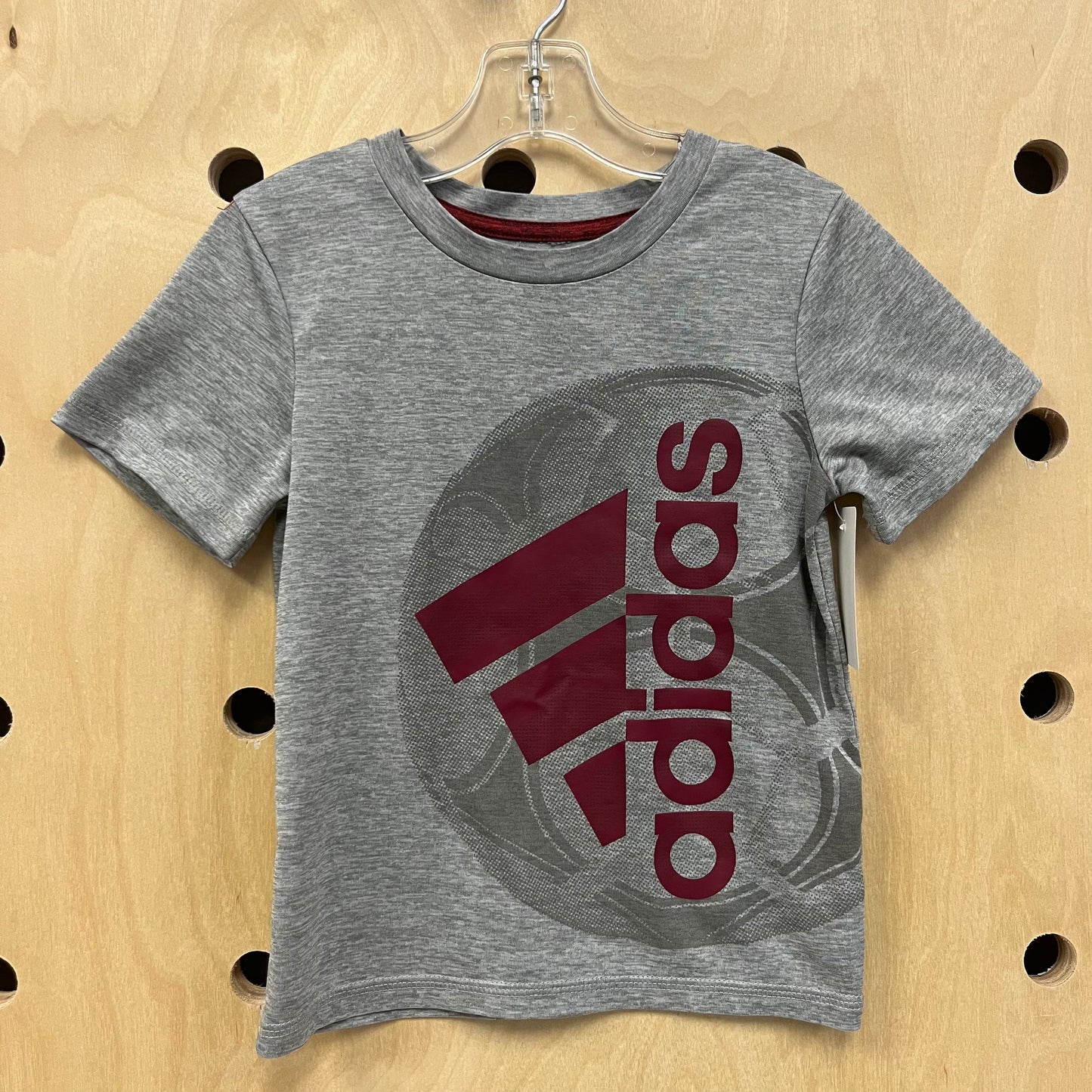 Maroon + Grey Athletic Tee