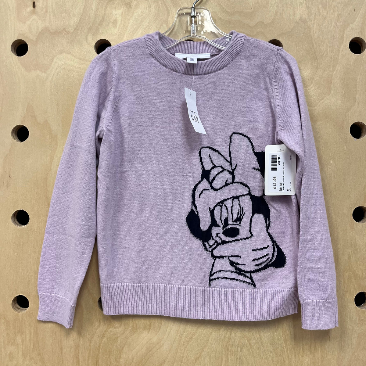 Lavender Minnie Sweater NEW!