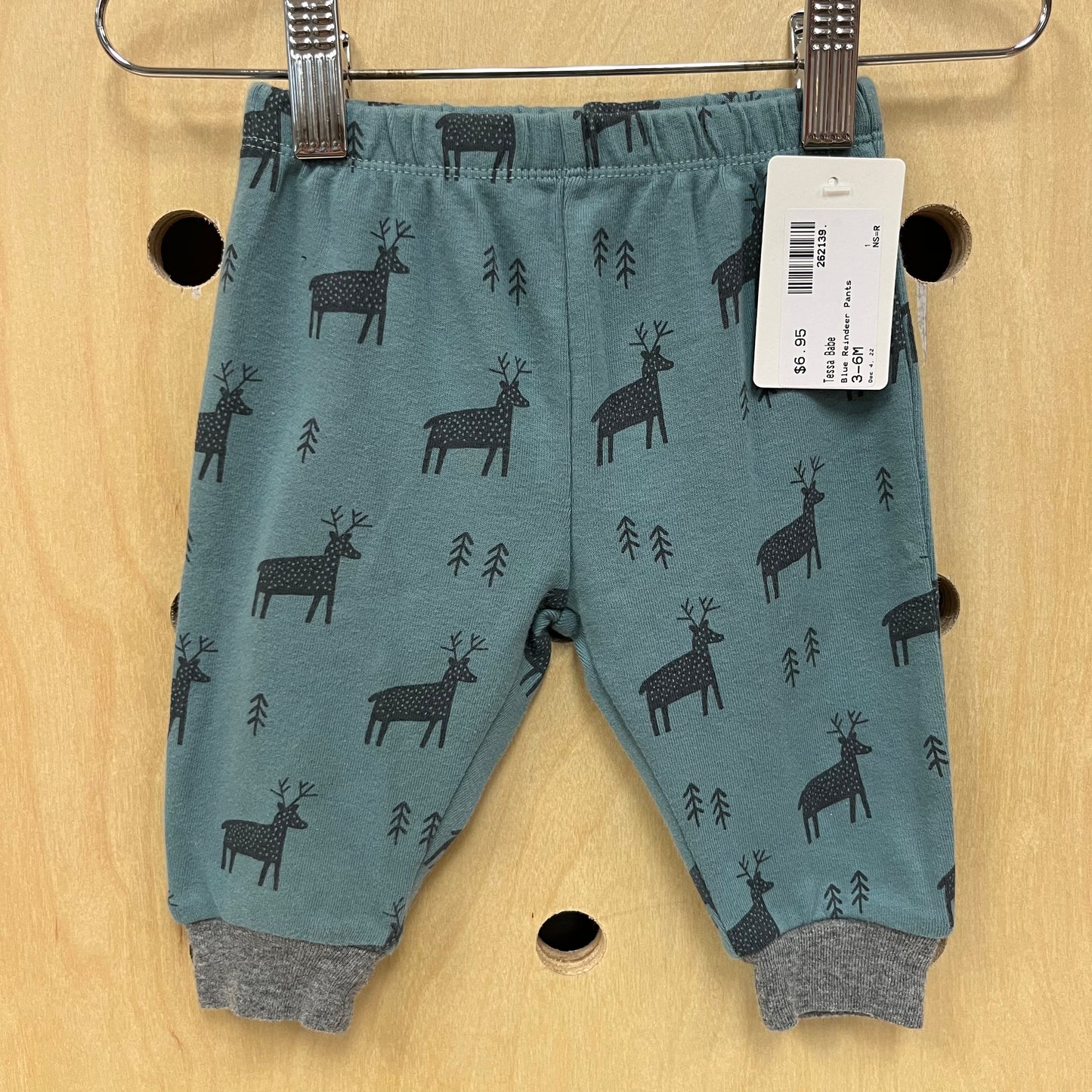 Blue Reindeer Pants