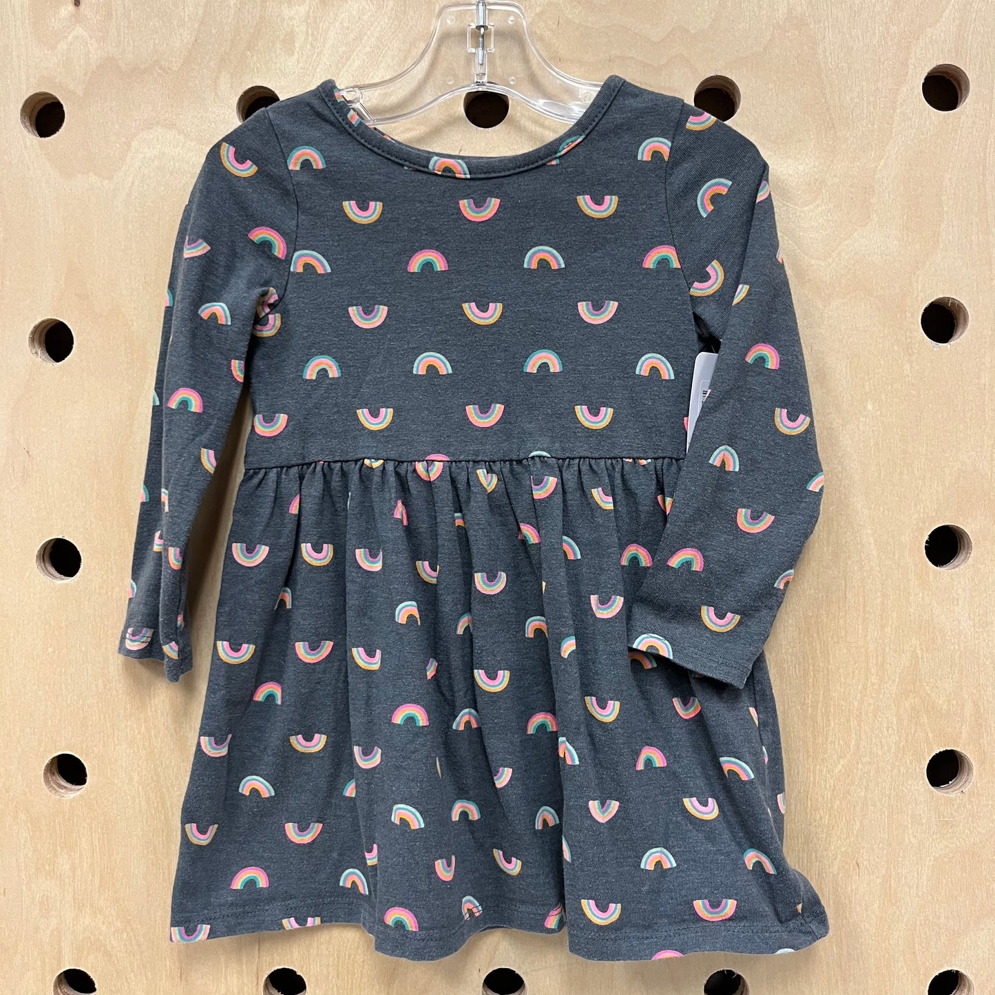 Grey Rainbow Dress